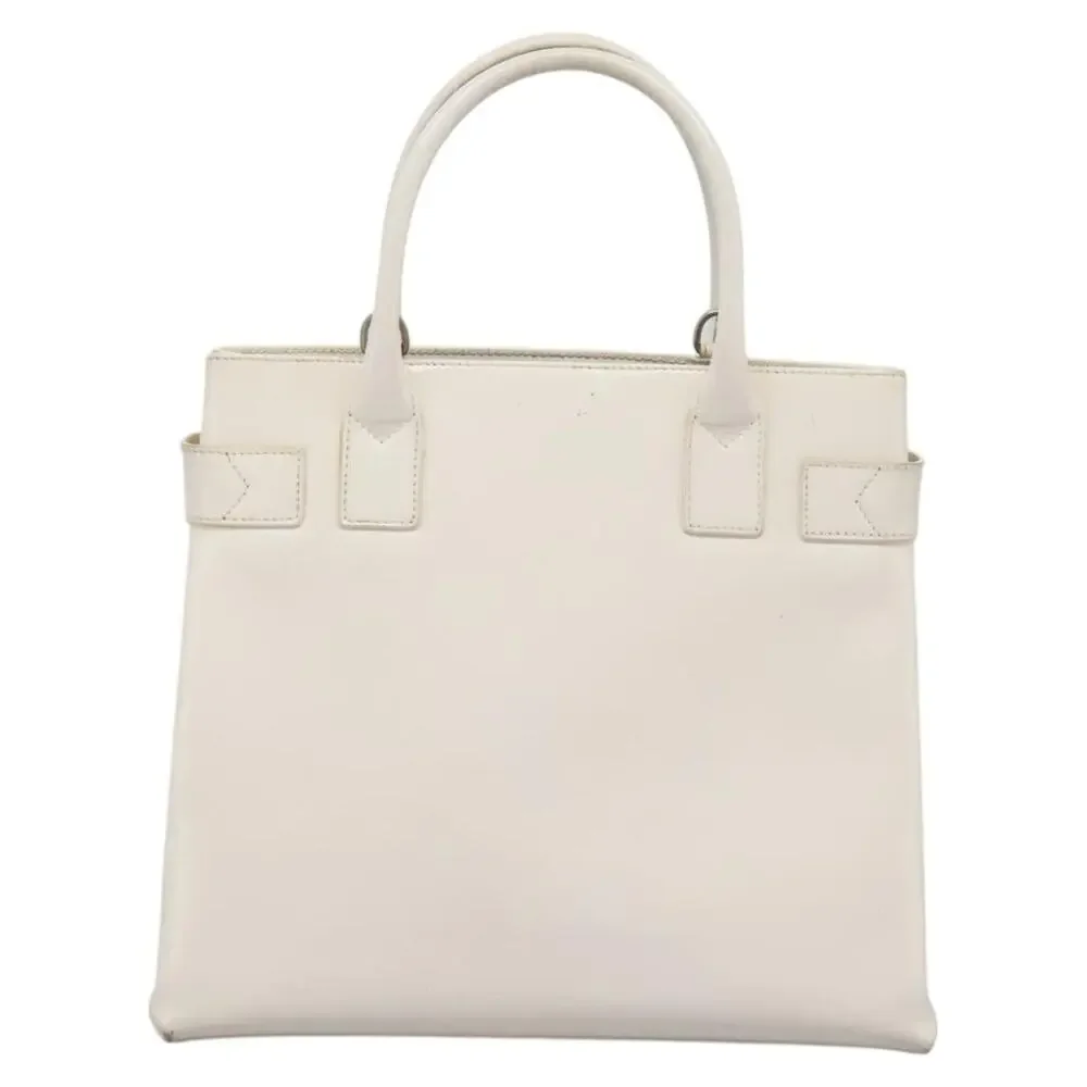 GUCCI Hand Bag Enamel White - Picture 3 of 13